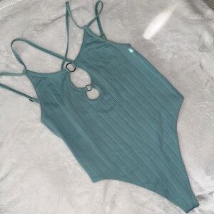 Urban Outfitters Teal Bodysuit